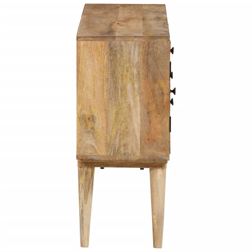 Buffet 110x30x70 cm bois massif de manguier