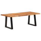 Table basse 110x55x40 cm bois massif d'acacia