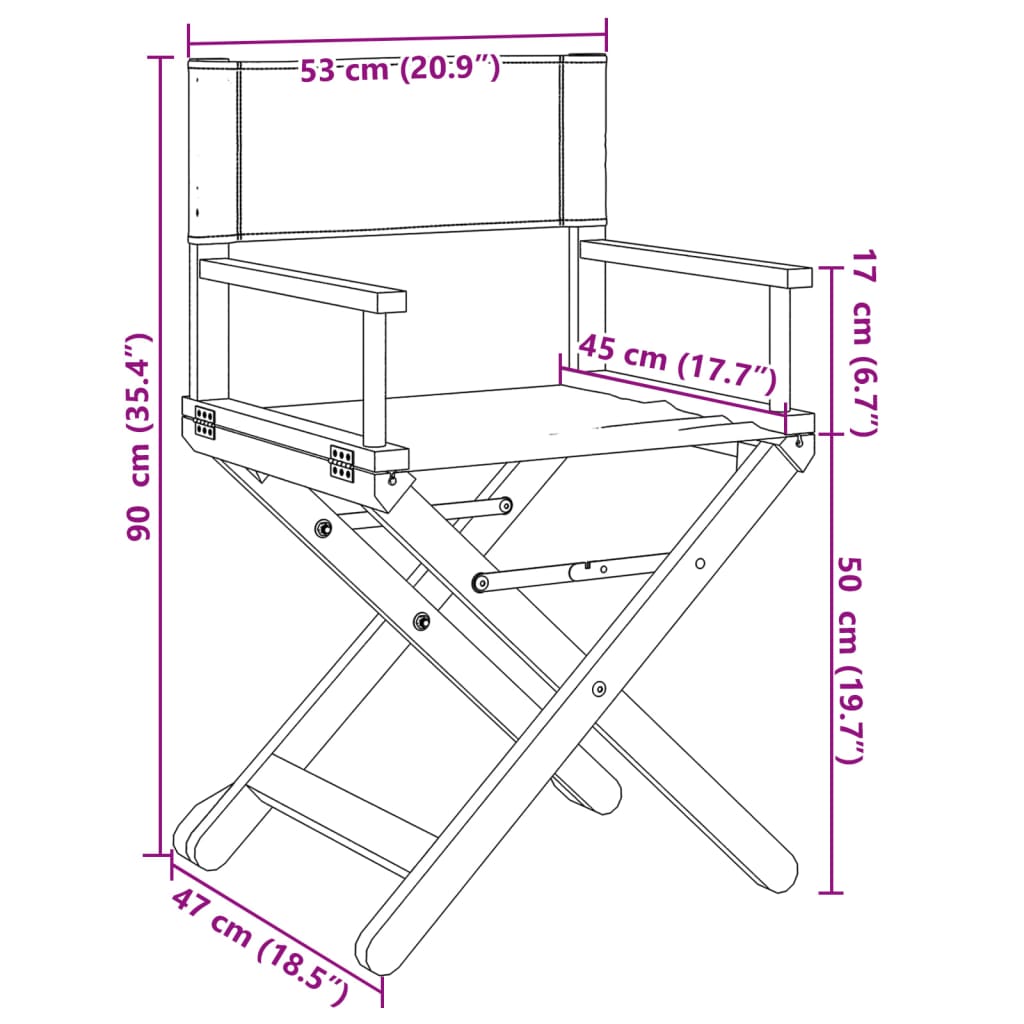 Chaises de jardin pliables lot de 4 blanc crème tissu