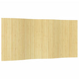 Light natural partition wall 165x400 cm bamboo