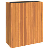 Jardinière 59x27,5x70 cm bois massif d'acacia