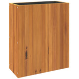 Jardinière 59x27,5x70 cm bois massif d'acacia