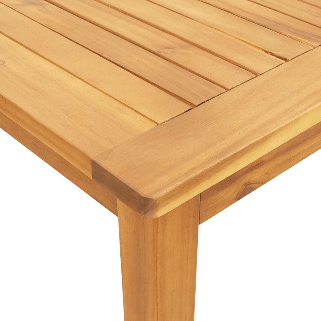 Table à manger de jardin 180x90x75 cm bois massif d'acacia