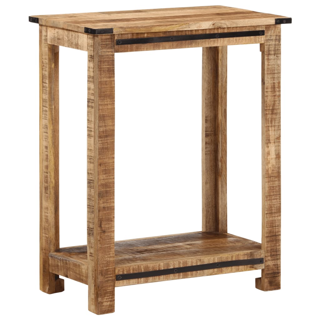 Table console 60x35x75 cm bois massif de manguier