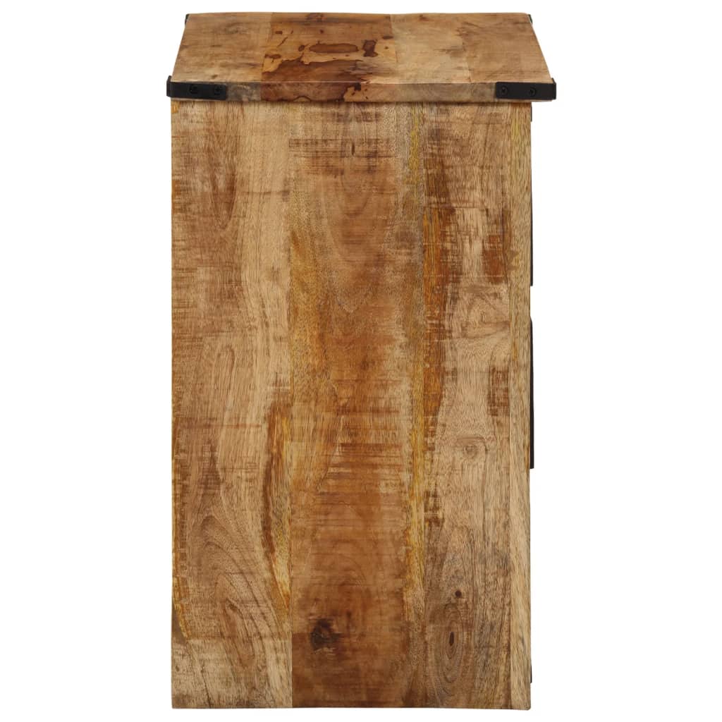 Buffet avec 3 tiroirs 55x35x60 cm bois massif de manguier