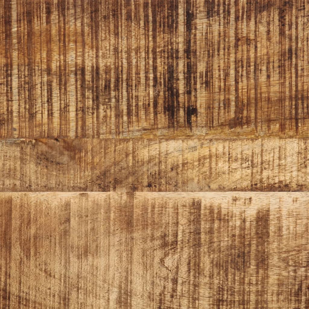 Konsolentisch 100x35x70 cm rohes massives Mangoholz