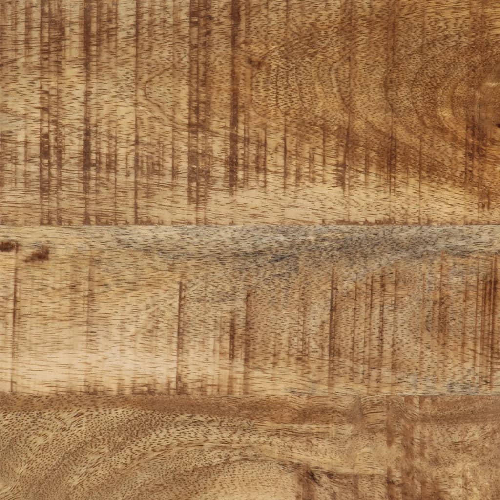 Konsolentisch 70x35x70 cm rohes massives Mangoholz