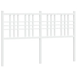 Tête de lit métal blanc 120 cm