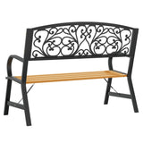 Banc de jardin 120 cm bois