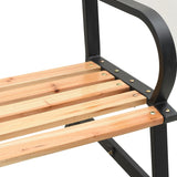 Banc de jardin 120 cm bois