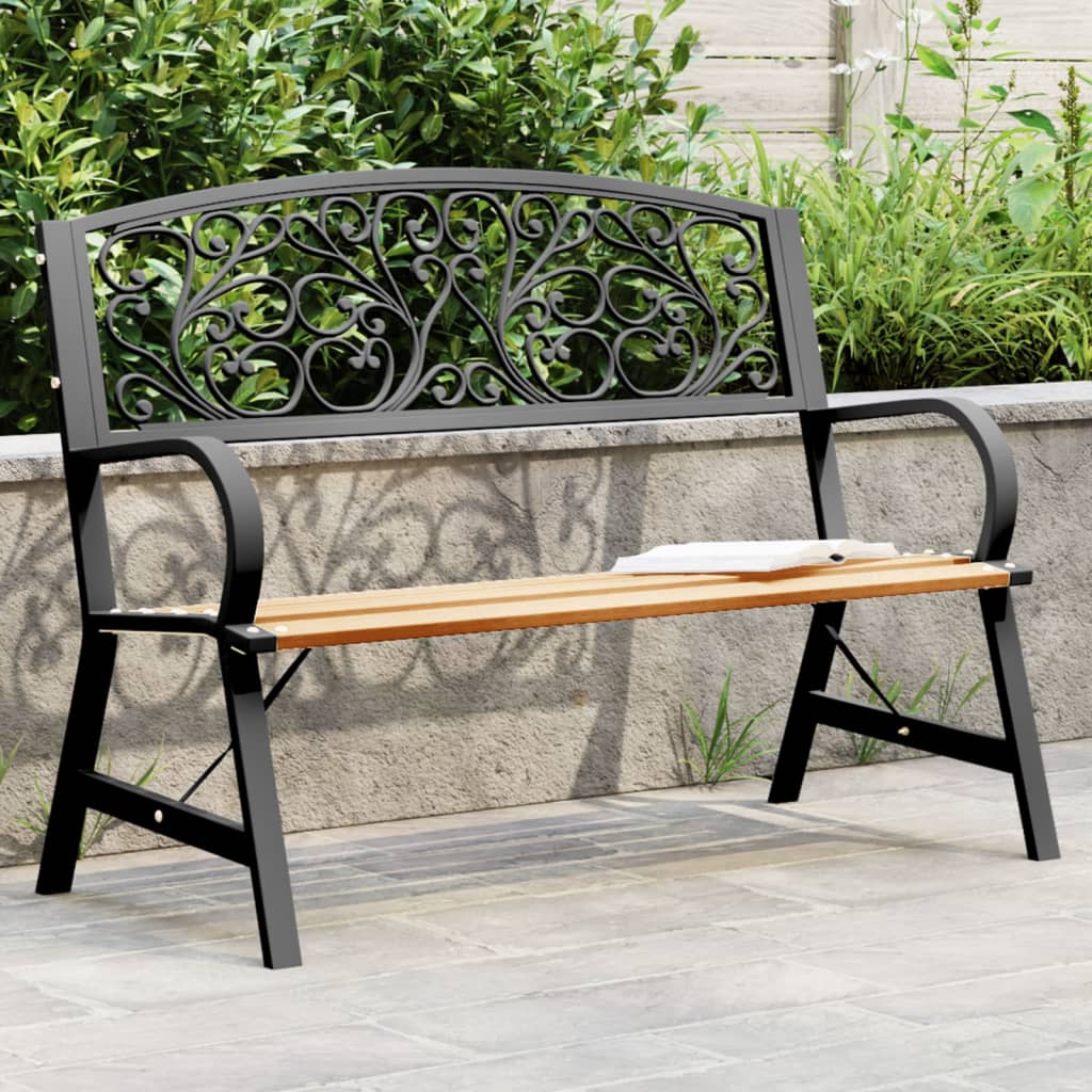 Banc de jardin 120 cm bois