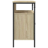 Sonoma oak bathroom sink cabinet 80x30x60 cm