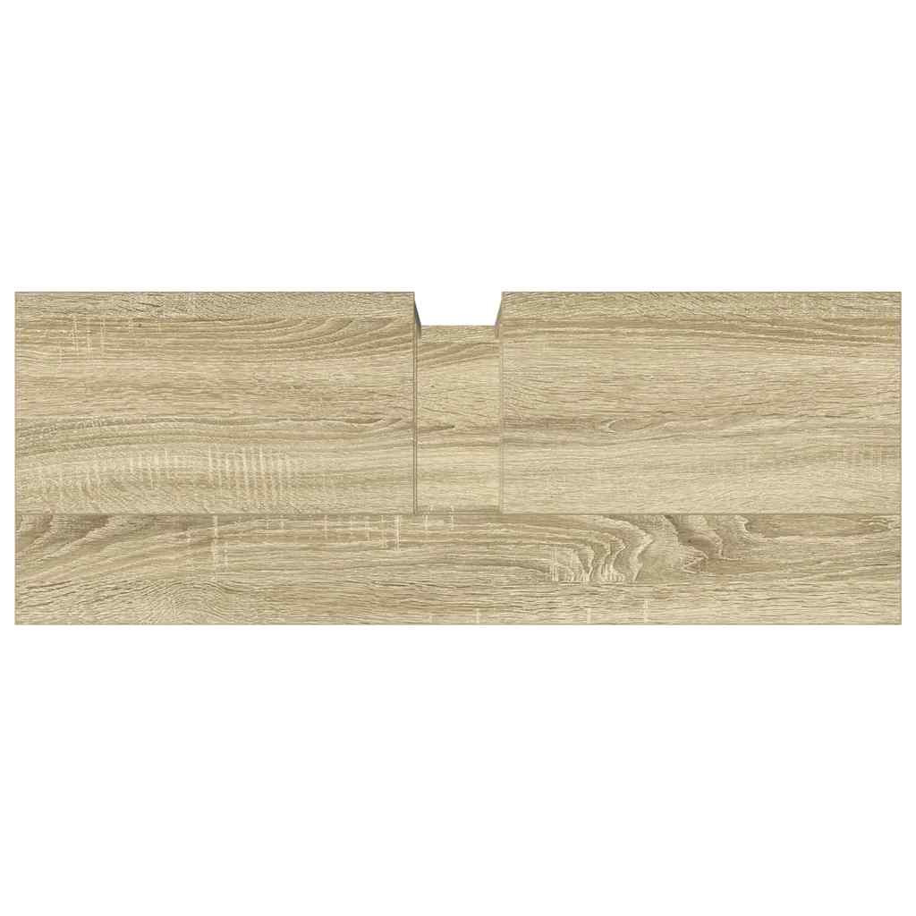 Sonoma oak bathroom sink cabinet 80x30x60 cm