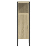 Armoire de salle de bain chêne sonoma 33x33x120,5 cm