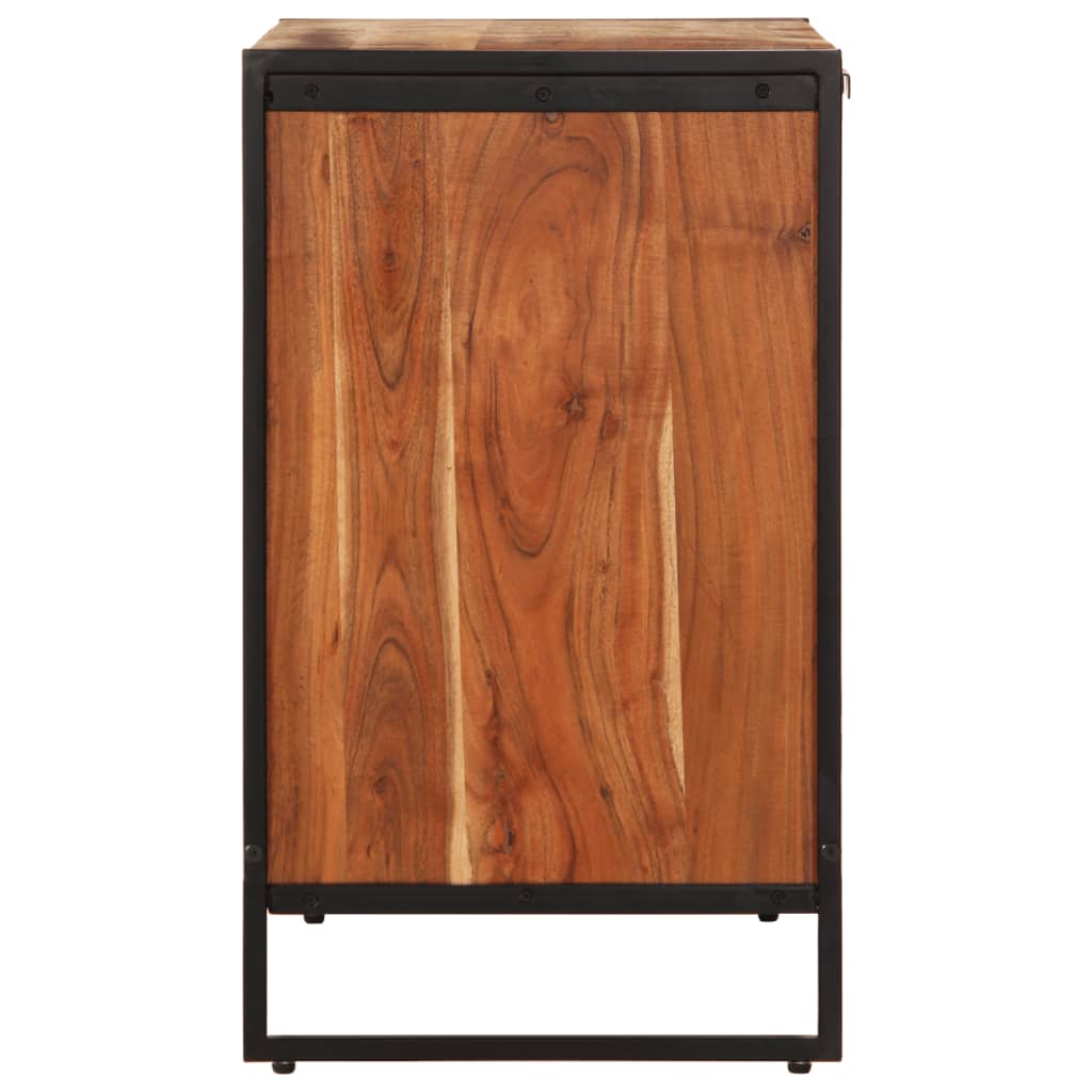 Shoe cabinet 67x38x65 cm solid acacia wood