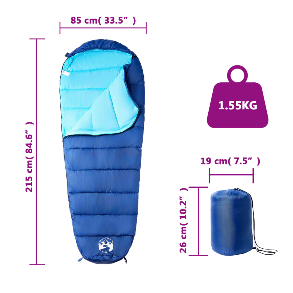 Mumienschlafsack für Erwachsene beim Camping 3 Jahreszeiten