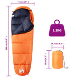 Sac de couchage momie pour adultes camping 3 saisons