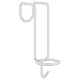 Portable bucket hook silver galvanized steel