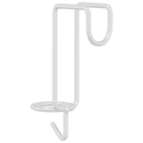 Portable bucket hook silver galvanized steel