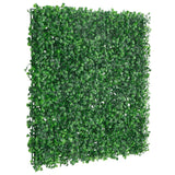 Clôture à feuilles d’arbustes artificiels 24 pcs vert 50x50 cm