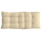 Coussins de chaise à dossier haut lot de 6 beige tissu oxford