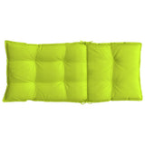 Coussins de chaise à dossier haut lot de 6 vert vif