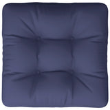 Navy blue pallet cushion 58x58x10 cm oxford fabric