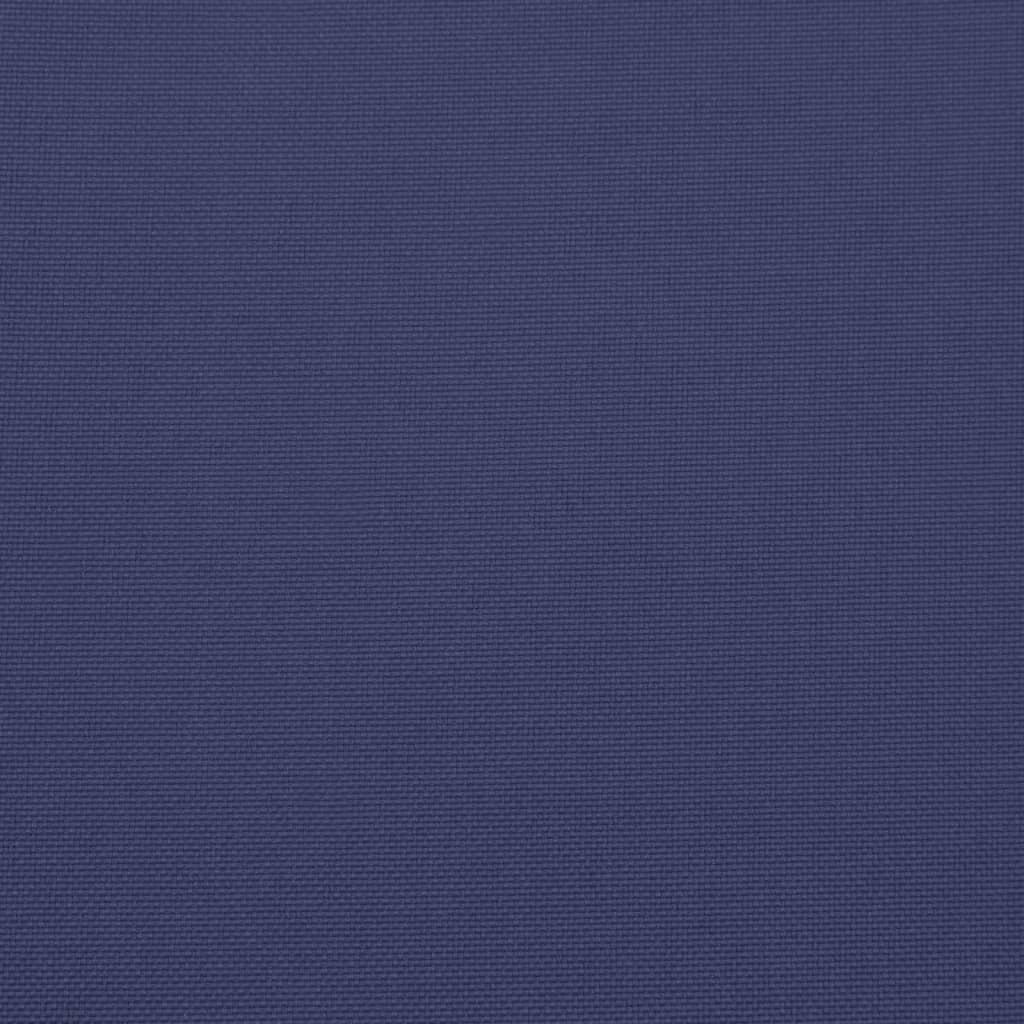 Coussins de palette lot de 2 bleu marine tissu oxford