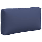 Coussins de palette lot de 3 bleu marine tissu oxford