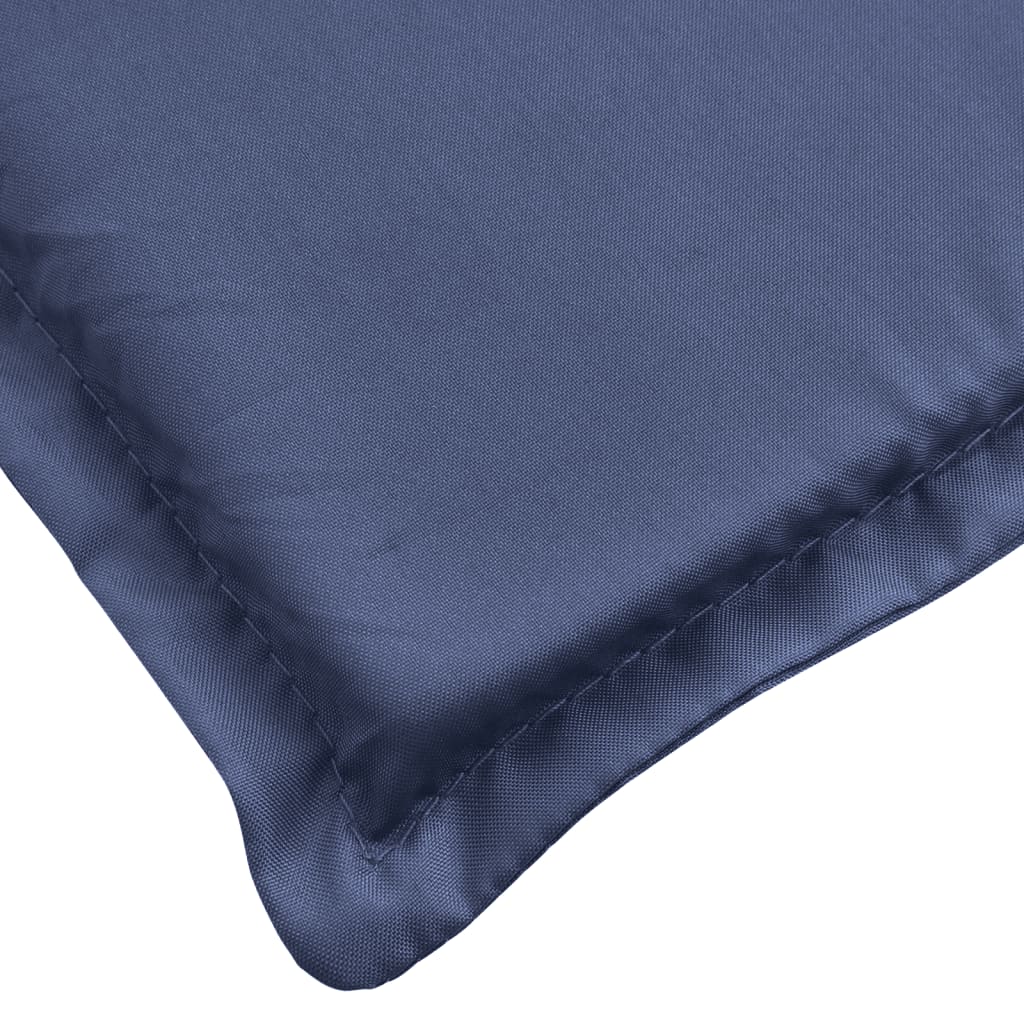 Coussin de chaise de terrasse bleu marine tissu oxford