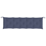 Coussin de banc de jardin bleu marine 180x50x7 cm tissu oxford