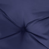 Coussin de banc de jardin bleu marine 200x50x7 cm tissu oxford