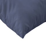 Coussins de palette lot de 2 bleu marine tissu