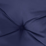 Coussin de banc de jardin bleu marine 110x50x7 cm tissu oxford