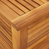 Garden storage box shutters 90x50x56 cm acacia wood