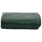 Green tarpaulin 2.5x4.5 m 650 g/m²