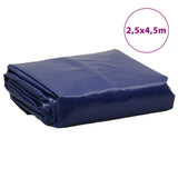 Bâche bleu 2,5x4,5 m 650 g/m²