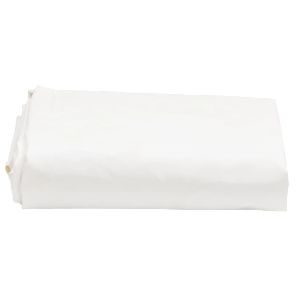 Bâche blanc 1x2,5 m 650 g/m²