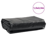 Bâche noir 1,5x2,5 m 650 g/m²