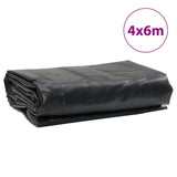 Bâche anthracite 4x6 m 650 g/m²