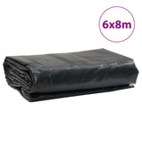 Bâche anthracite 6x8 m 650 g/m²