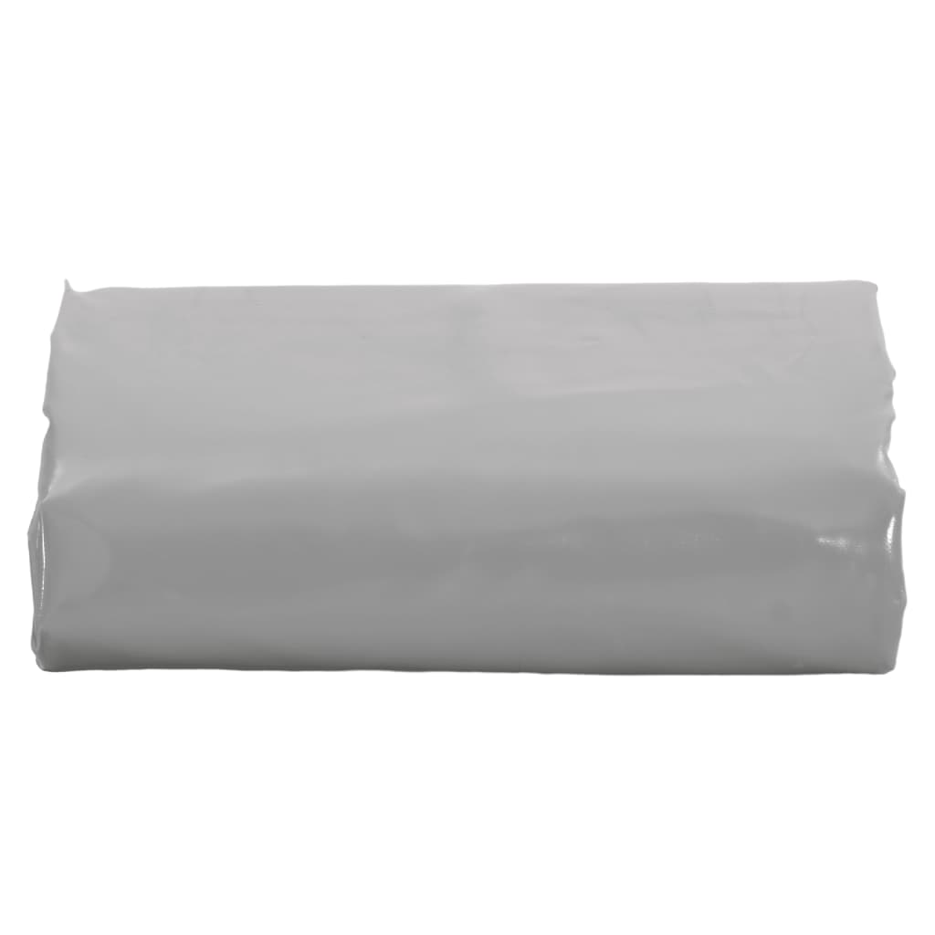 Grey tarpaulin 2x3 m 650 g/m²