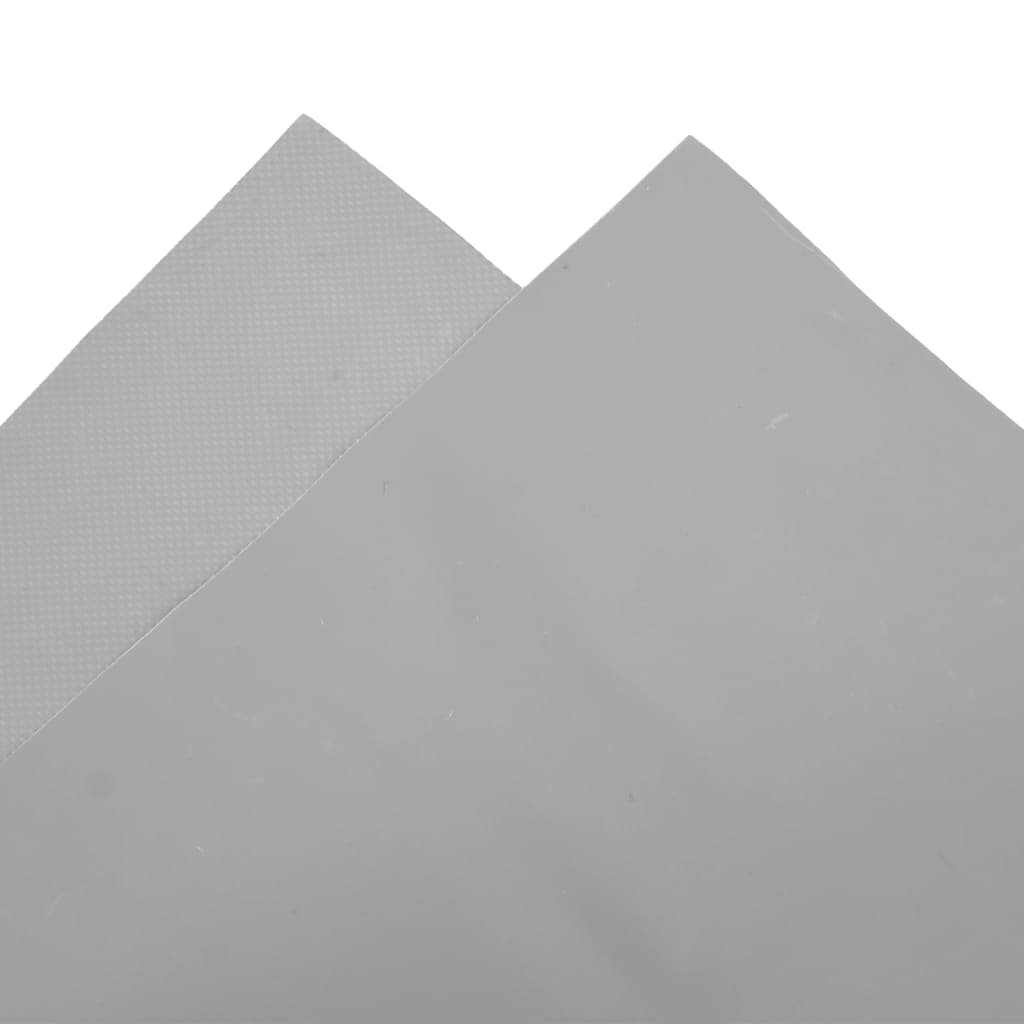 Grey tarpaulin 2x3 m 650 g/m²