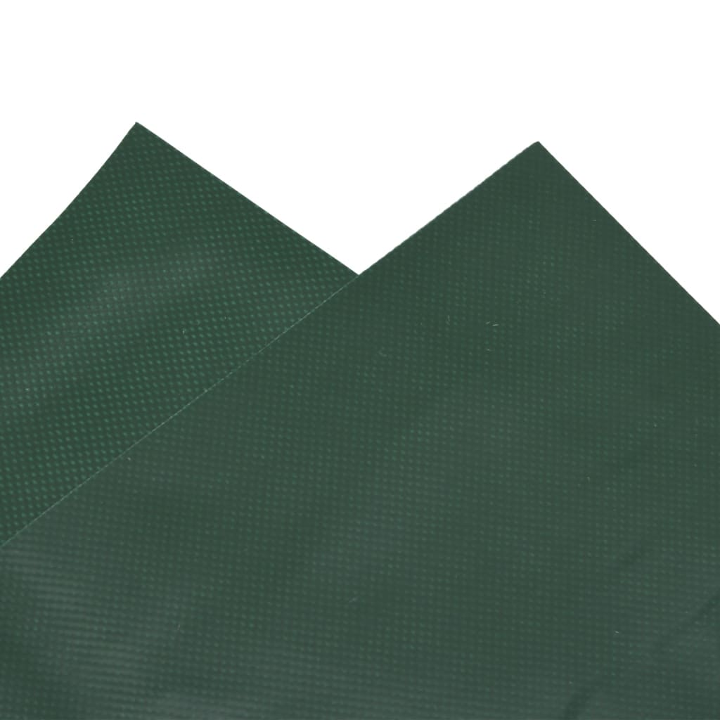 Green tarpaulin 3x3 m 650 g/m²