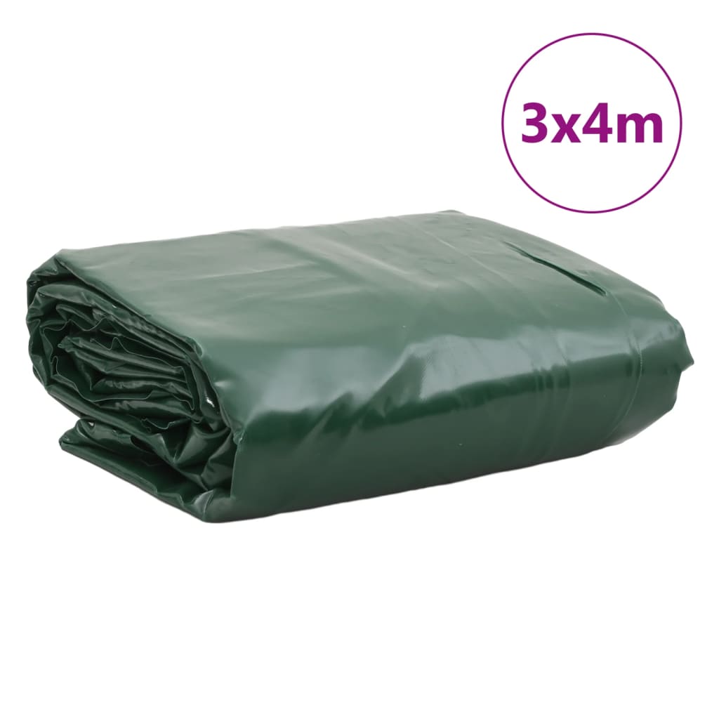 Bâche vert 3x4 m 650 g/m²