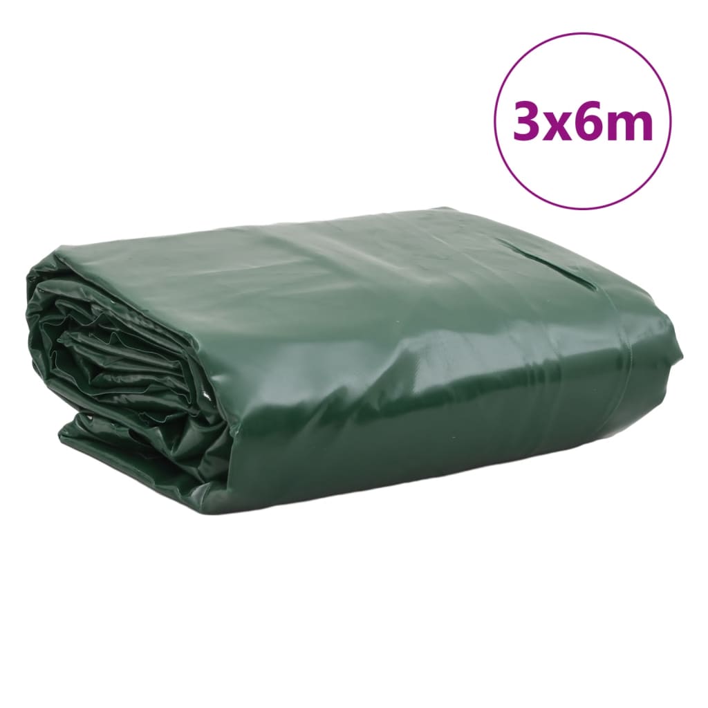 Bâche vert 3x6 m 650 g/m²