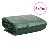 Bâche vert 4x4 m 650 g/m²