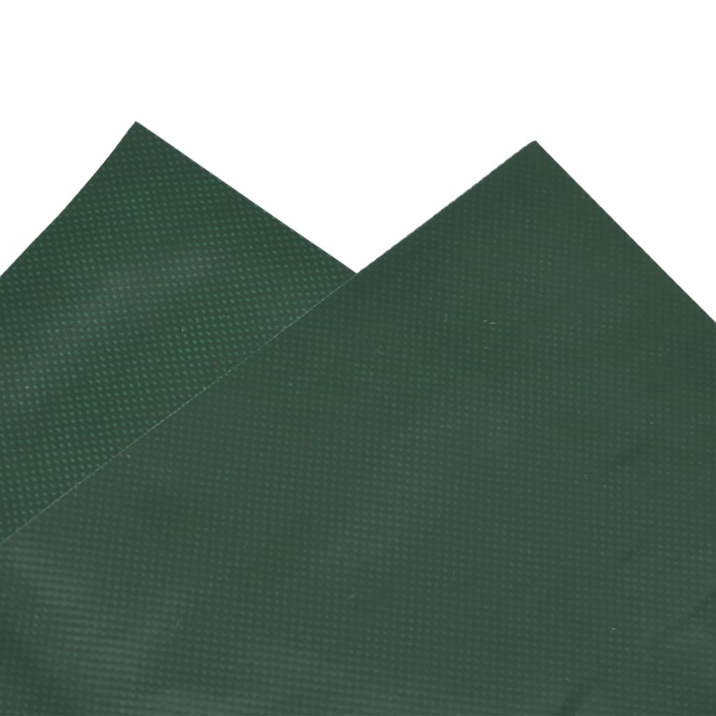 Green tarpaulin 4x5 m 650 g/m²