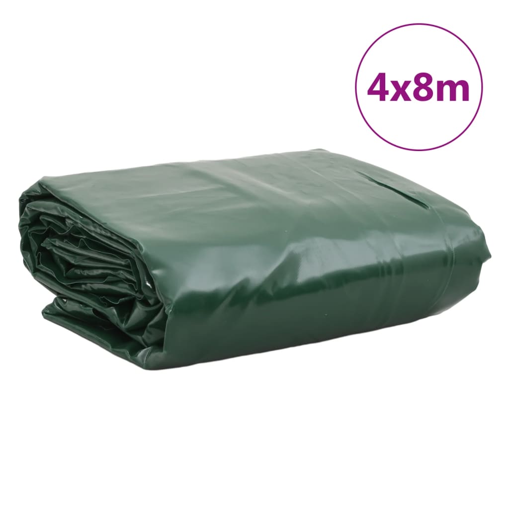 Bâche vert 4x8 m 650 g/m²