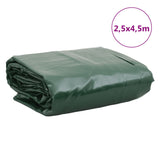 Bâche vert 2,5x4,5 m 650 g/m²